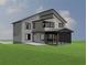 A two-story home with a screened-in porch and walk out patio at 246 Garland Ave, Decatur, GA 30030