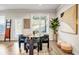 Inviting dining area with plenty of natural light and stylish decor at 7884 Rock Rose Ln, Fairburn, GA 30213