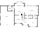 Detailed floor plan of the main level showcasing the layout and room placement at 3921 Upland Way, Marietta, GA 30066
