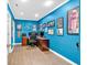 Vibrant office space with dual desks, modern lighting, and sleek wood-look flooring at 3921 Upland Way, Marietta, GA 30066