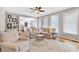 Comfortable living room showcasing an open layout, hardwood floors, and stylish decor at 3921 Upland Way, Marietta, GA 30066