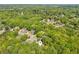 Aerial view of property, highlighting its location surrounded by lush greenery and neighborhood at 4750 Spring Wood Trce, Cumming, GA 30041