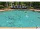 Community swimming pool with surrounding lounge chairs and natural landscape at 4750 Spring Wood Trce, Cumming, GA 30041
