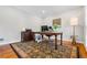Bright home office featuring hardwood floors and ample workspace at 4047 Jordan Lake Dr, Marietta, GA 30062