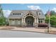 Beautifully designed community clubhouse with stone accents and inviting entrance at 413 Horizon Trl, Canton, GA 30114