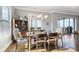 Elegant dining room with large windows and view at 413 Horizon Trl, Canton, GA 30114