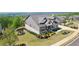 Attractive home featuring a stone and siding exterior with manicured landscaping at 413 Horizon Trl, Canton, GA 30114