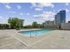 Sparkling community pool with modern patio and lounge seating offers a refreshing outdoor experience at 2277 Peachtree Ne Rd # 701, Atlanta, GA 30309