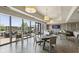 Bright community room with floor to ceiling window, offering plenty of natural light and comfortable seating at 2277 Peachtree Ne Rd # 701, Atlanta, GA 30309