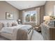Comfortable bedroom with neutral decor, plush carpeting, and plenty of natural light at 3345 Hillshire Dr, Cumming, GA 30028