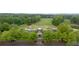Aerial view of the clubhouse and the golf course at 681 Braidwood Nw Ter, Acworth, GA 30101
