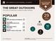 Outdoor report showcasing nearby parks and golf courses at 205 Corinth Ct, Roswell, GA 30075
