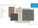 Selections for the primary bathroom, including cabinets, hardware, countertop, floor tile, and wall tile at 301 Sobeck Way, Canton, GA 30115