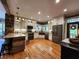 Beautiful kitchen with an island, stainless steel appliances, and granite countertops at 7350 Banks Mill Rd, Douglasville, GA 30135