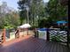View from deck overlooking the pool. A great place for relaxing and entertaining at 5900 Fords Nw Rd, Acworth, GA 30101