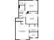 Detailed floor plan showcasing the layout of the Primary bedroom and additional bedrooms on the upper level at 2990 Williams Farm Dr, Dacula, GA 30019
