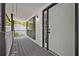 Inviting front porch with modern railings and a view of the neighborhood at 2990 Williams Farm Dr, Dacula, GA 30019