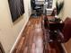 waiting area features modern decor and comfortable seating for clients at 5679 Coopers Glen Ct, Mableton, GA 30126