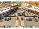 Aerial view showcasing commercial development with storefronts, parking, and pedestrian access at 472 Burton Dr, Alpharetta, GA 30009