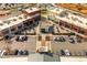 Aerial view showcasing commercial development with storefronts, parking, and pedestrian access at 472 Burton Dr, Alpharetta, GA 30009