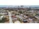 Wide aerial view showcasing the neighborhood and skyline at 701 Smith St, Atlanta, GA 30310