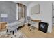 Cozy bedroom boasts a comfy chair, modern desk, and stylish decor at 701 Smith St, Atlanta, GA 30310