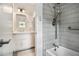 Bathroom featuring a combined shower and bath at 2361 Woodward Nw Way, Atlanta, GA 30305
