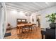 Bright dining room with hardwood floors, and a contemporary chandelier at 2361 Woodward Nw Way, Atlanta, GA 30305