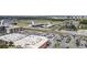 Wide angle aerial shot of the area with large commercial and residential buildings at 3378 Lavista Dr, Atlanta, GA 30354