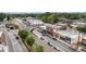 Aerial view of city streets lined with shops and train tracks at 3378 Lavista Dr, Atlanta, GA 30354
