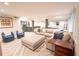 A spacious finished basement with a bar area and living room, providing a versatile space for relaxation and entertaining at 1299 W Wesley Nw Rd, Atlanta, GA 30327