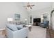 Inviting living room with comfortable seating, neutral color palette, and abundant natural light at 436 Westlake Nw Dr, Marietta, GA 30064