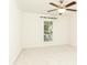 Bright bedroom with a window providing natural light and a ceiling fan at 1634 Ponce De Leon Ne Ave # 506, Atlanta, GA 30307