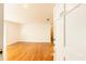 Bright living room with hardwood floors, fresh paint, and inviting entryway at 1634 Ponce De Leon Ne Ave # 506, Atlanta, GA 30307