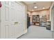 Storage space with storage shelves and closet at 2644 Nutwood Trce, Duluth, GA 30097