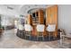 Community bar area with barstool seating and wood-paneled accents at 3338 Peachtree Ne Rd # 1010, Atlanta, GA 30326