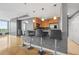 Bright kitchen featuring granite countertops, stainless steel appliances, and bar stool seating at 3338 Peachtree Ne Rd # 1010, Atlanta, GA 30326