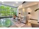 Stylish lobby area featuring floor-to-ceiling windows and comfortable seating at 3338 Peachtree Ne Rd # 1010, Atlanta, GA 30326