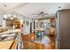 Bright kitchen with an island, stainless steel appliances, and hardwood floors at 698 Bellemeade Nw Ave, Atlanta, GA 30318