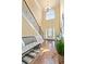 Grand foyer with high ceilings, hardwood floors, staircase, and natural light at 532 Pelham Pl, Mcdonough, GA 30253