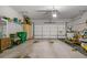 Spacious garage with ample storage and shelving to keep organized at 613 Harrington Hls, Decatur, GA 30032
