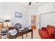 Office space with comfortable seating and functional desk area at 6355 Marlow Dr, Cumming, GA 30041