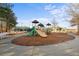 Community playground offers slides, swings, and a safe place for to play at 6355 Marlow Dr, Cumming, GA 30041