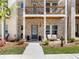 Inviting front porch with space to sit and relax in front of the unit at 4065 at 4065 Holland Grove Rd, Lawrenceville, GA 30044
