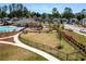 Wonderful playground area for residents with a covered seating area and easy access to the pool at 4065 Holland Grove Rd, Lawrenceville, GA 30044