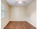 Bright bedroom with natural light, ceiling fan and beautiful wood floors at 715 Cowan Rd, Covington, GA 30016