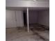 Spacious unfinished basement with concrete floor and access to utilities at 3088 Balearic Dr, Marietta, GA 30067