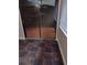 A sliding glass door gives way to a wooden paneled patio at 3088 Balearic Dr, Marietta, GA 30067
