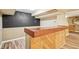 Basement Bar boasts a chalkboard wall and custom woodwork and offers great entertaining space at 3932 Granger Dr, Brookhaven, GA 30341