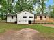 Exterior of home with back deck at 5840 Crabapple Sw Dr, Mableton, GA 30126
